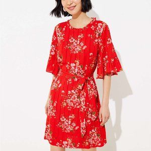 NWT Loft Meadow Tie Waist Dress